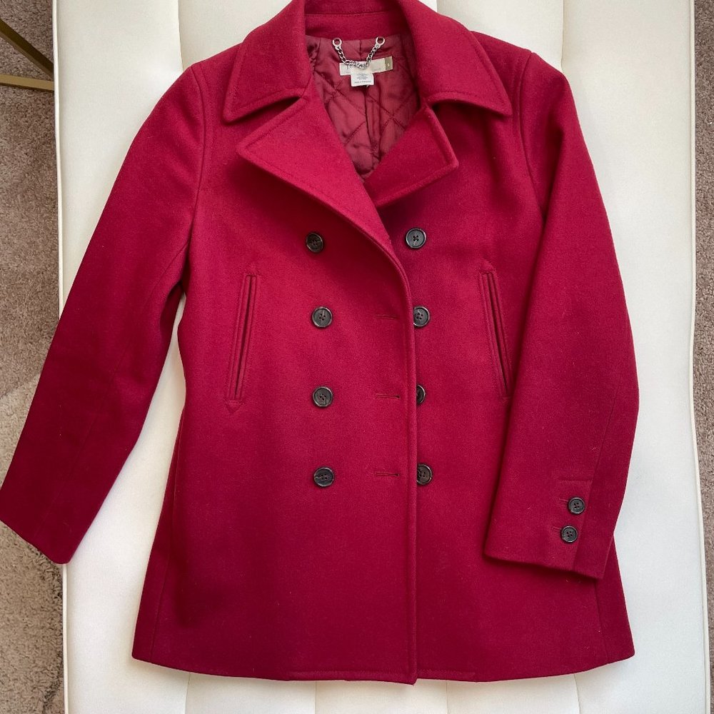 J. CREW Wool Pea Coat
